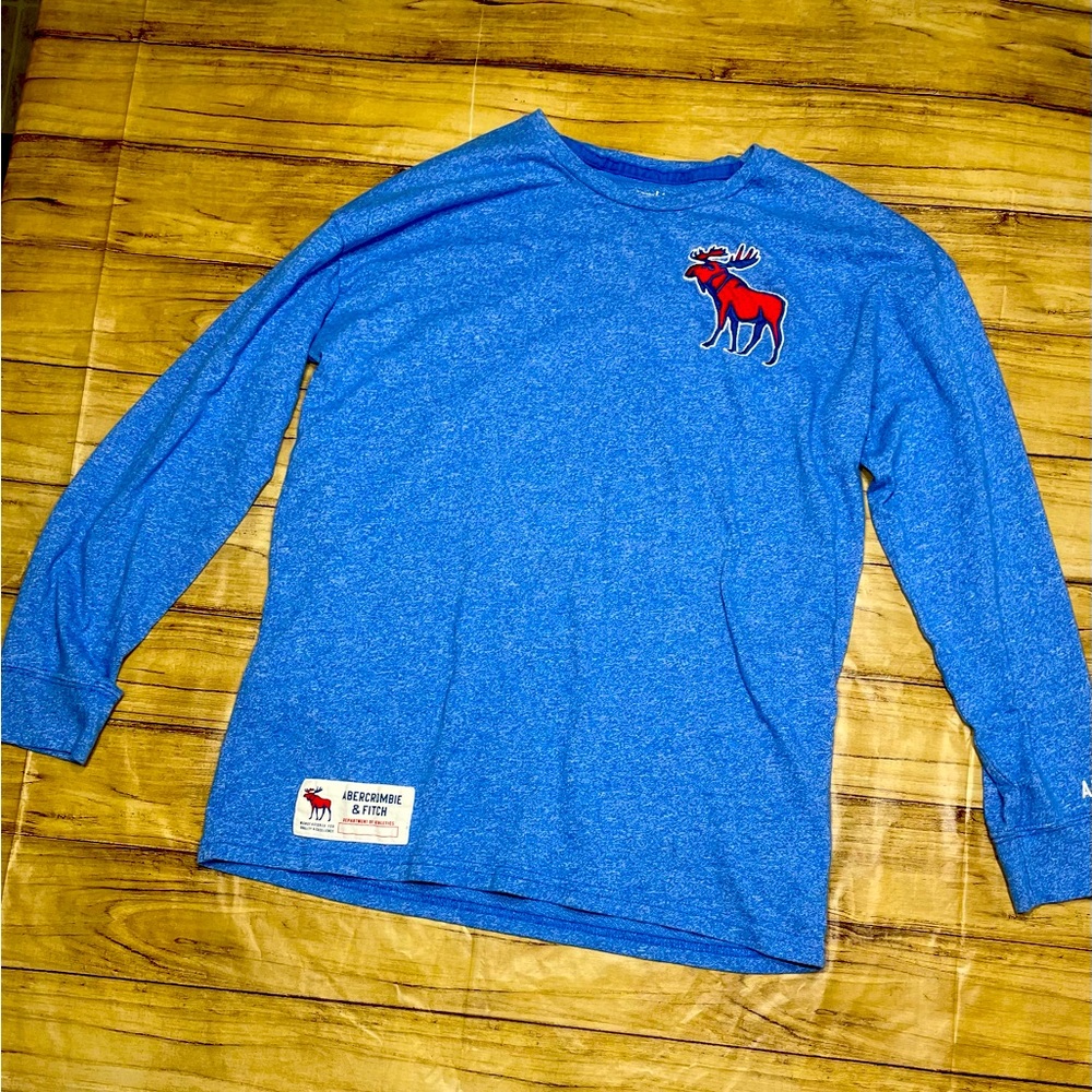 Boys size L Abercrombie long sleeve shirt